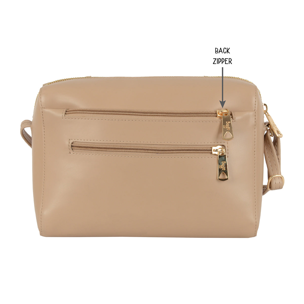 Khaas Beige Small Duffel Sling Bag