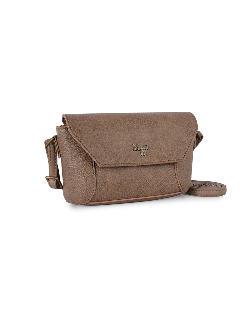 Matter Beige Medium Satchel Sling Bag