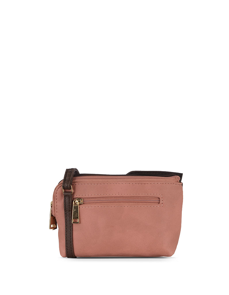 Micy Brown Large Satchel Sling Bag