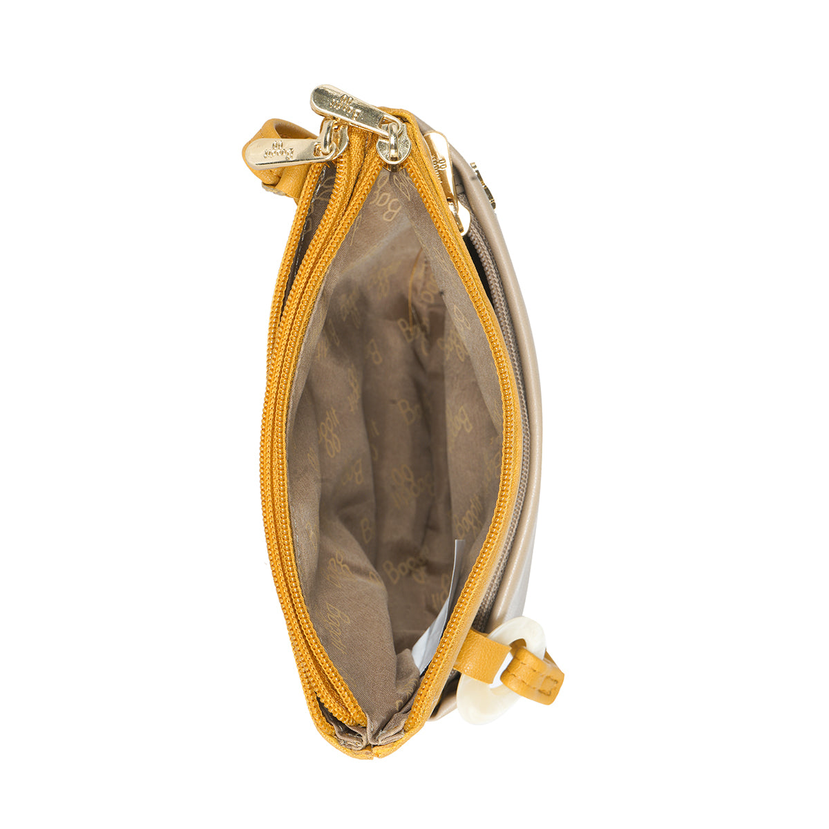 Overlay Yellow Large Hobo Sling Bag