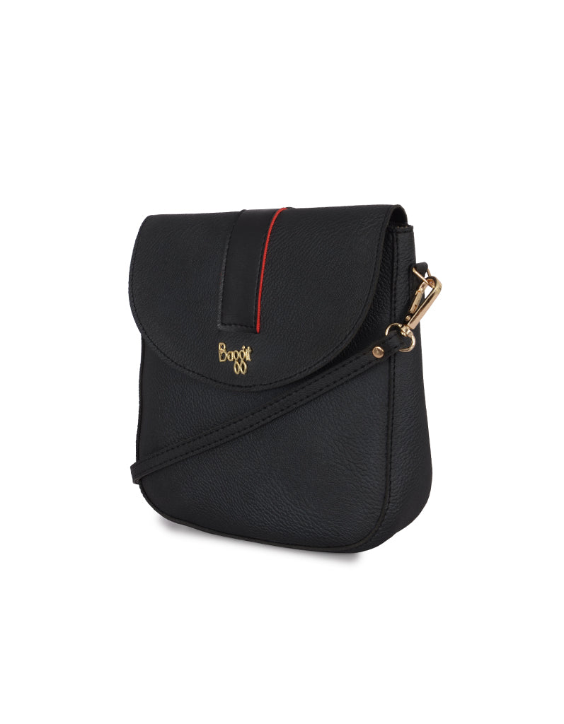 Passenger Black Oversize Backpack Sling Bag