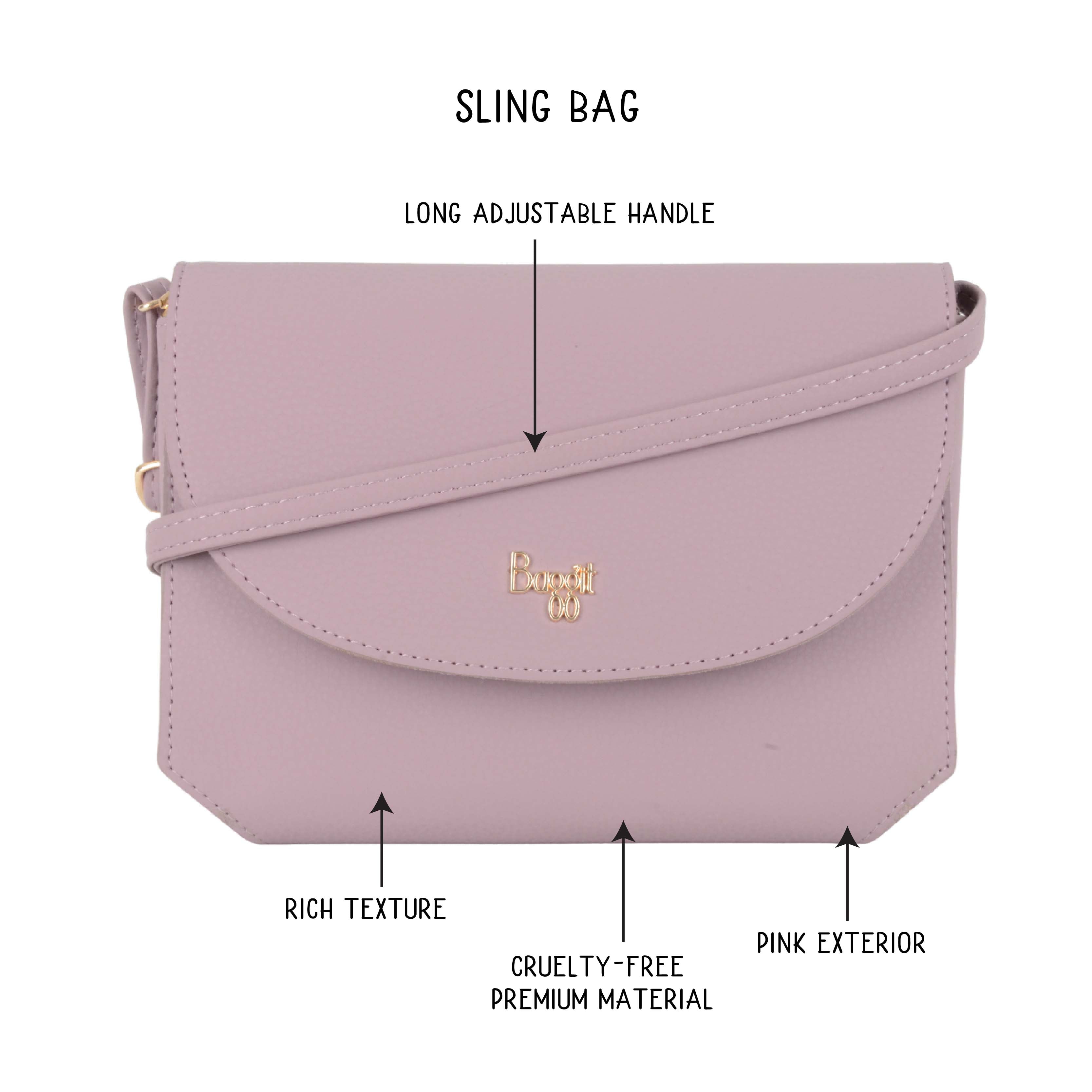 Rabat Pink XXS Tote Sling Bags