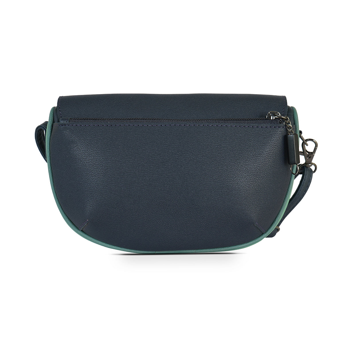 Romp Blue Large Saddle Sling Bag