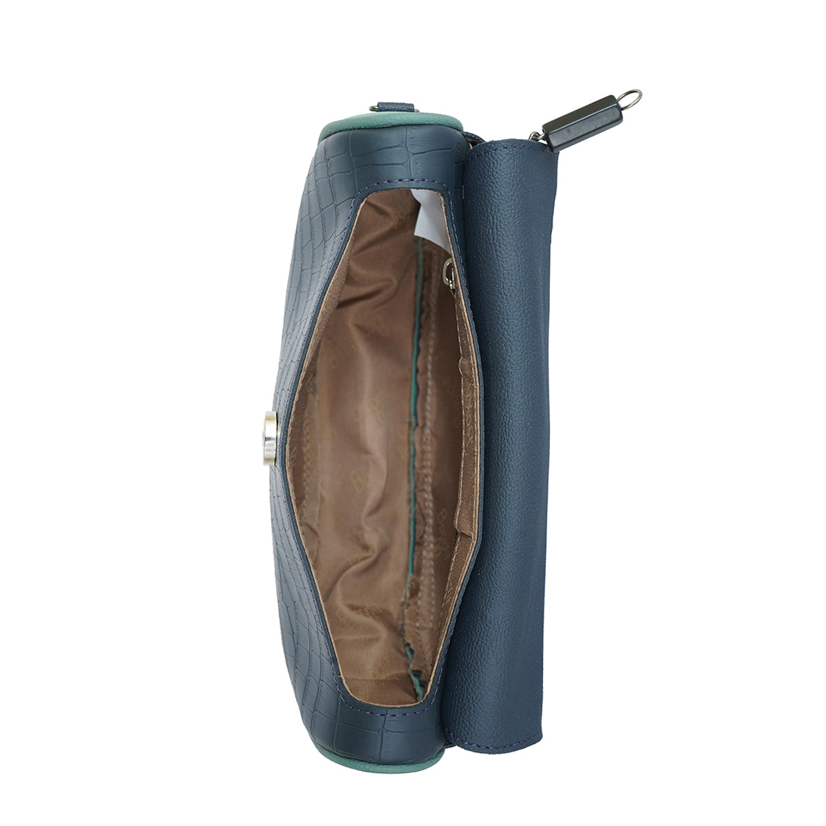 Romp Blue Large Saddle Sling Bag