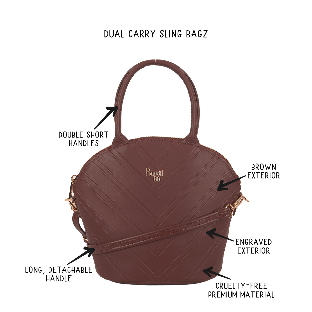 Vox Brown XS Bowling Sling Bags