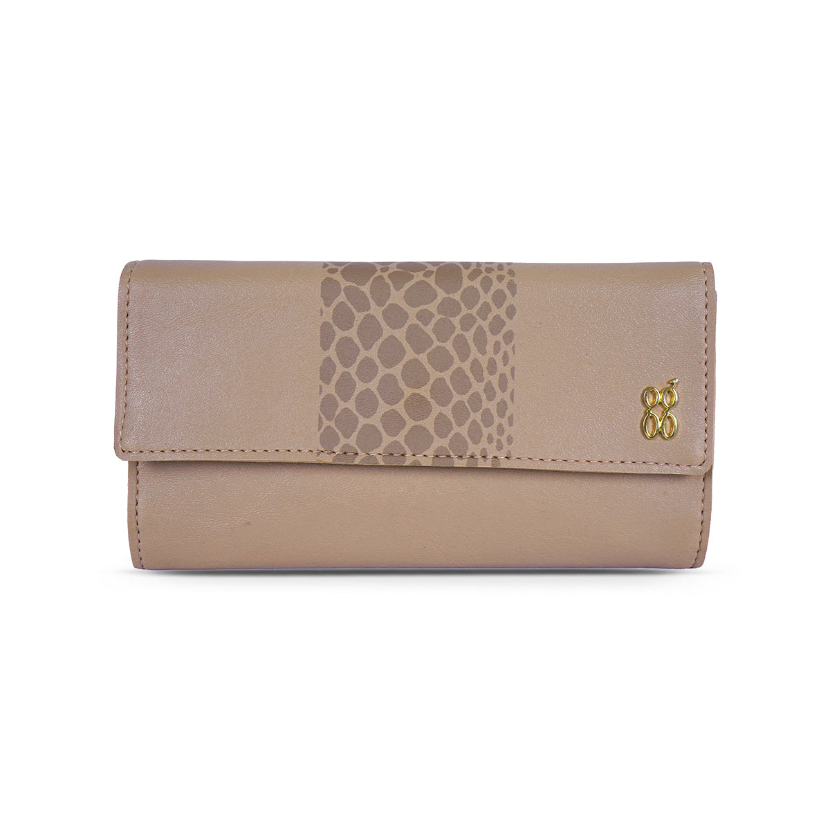 Githree Pink Large Three Fold wallets