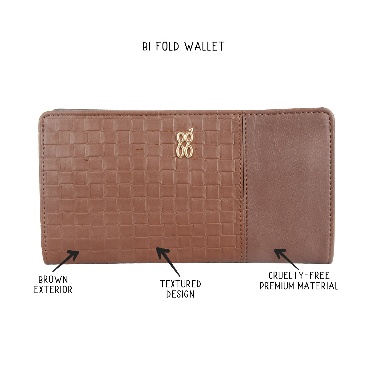 Held Brown Large Two Fold wallets