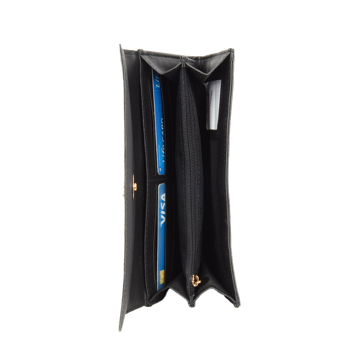 Lurid Black Large Basic Wallet