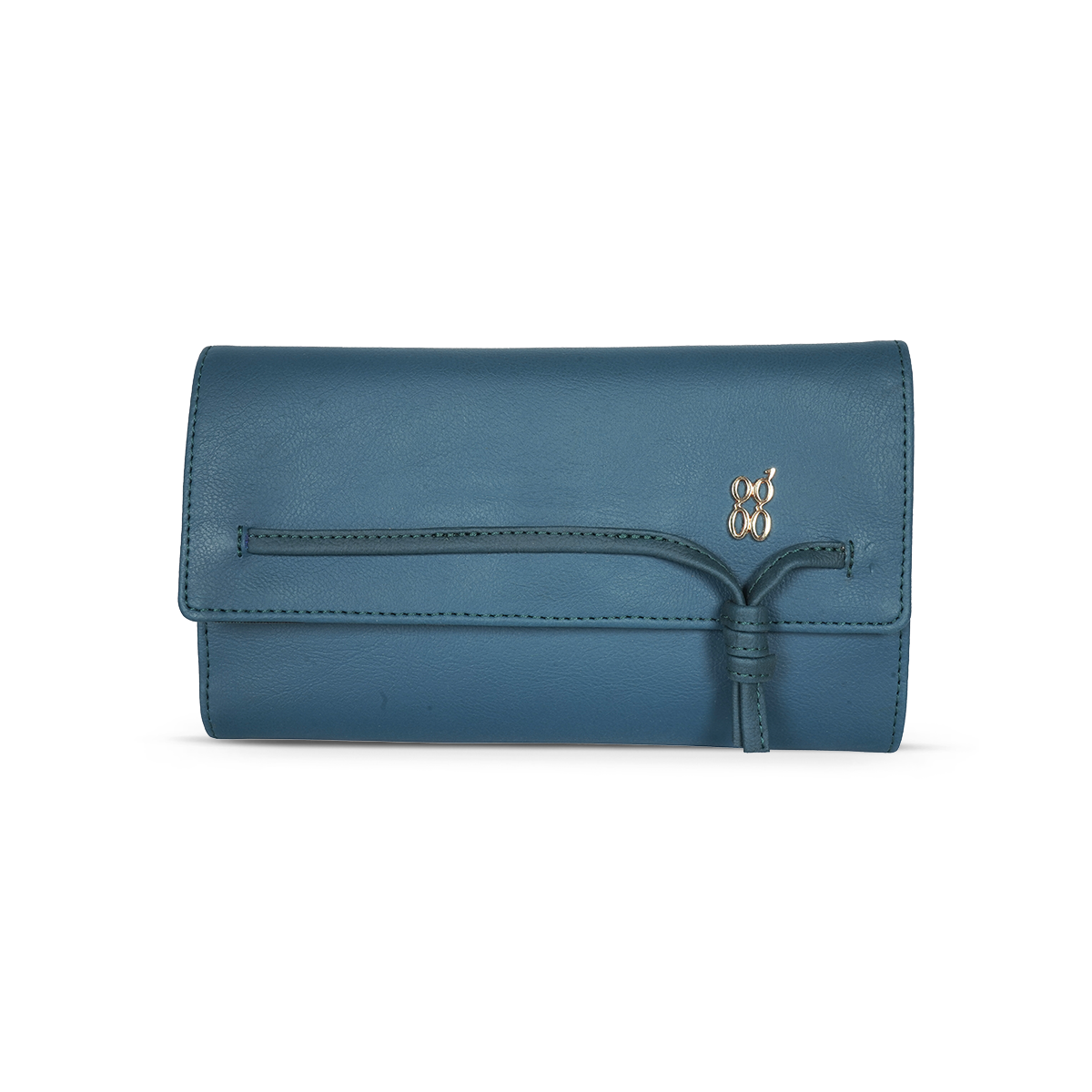 Maryam Blue Large Three Fold wallets