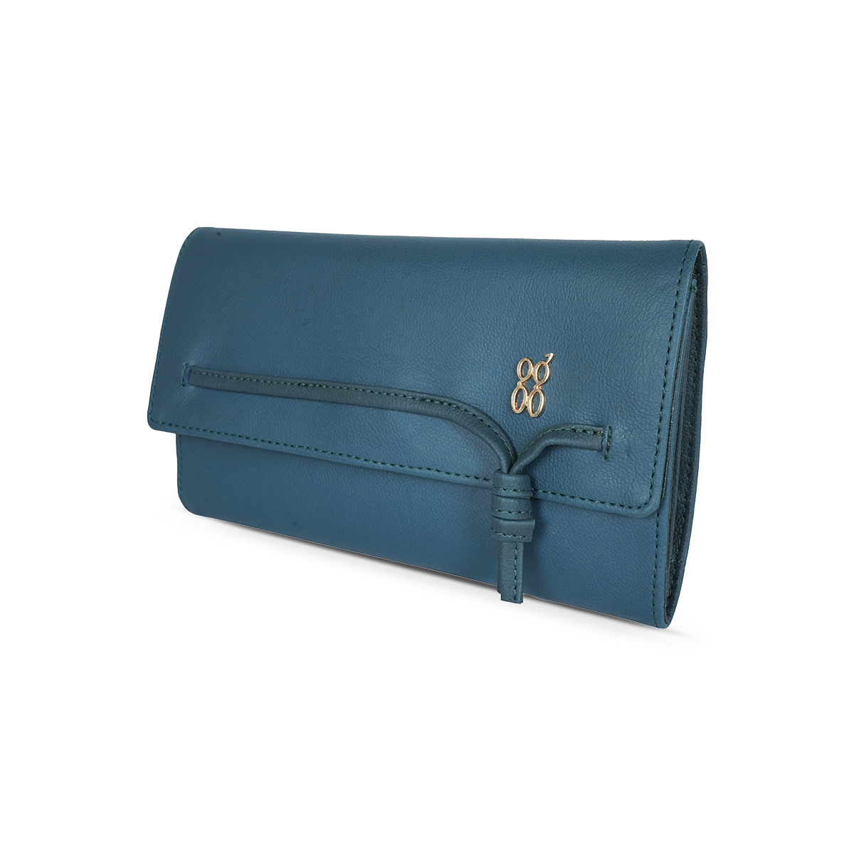 Maryam Blue Large Three Fold wallets