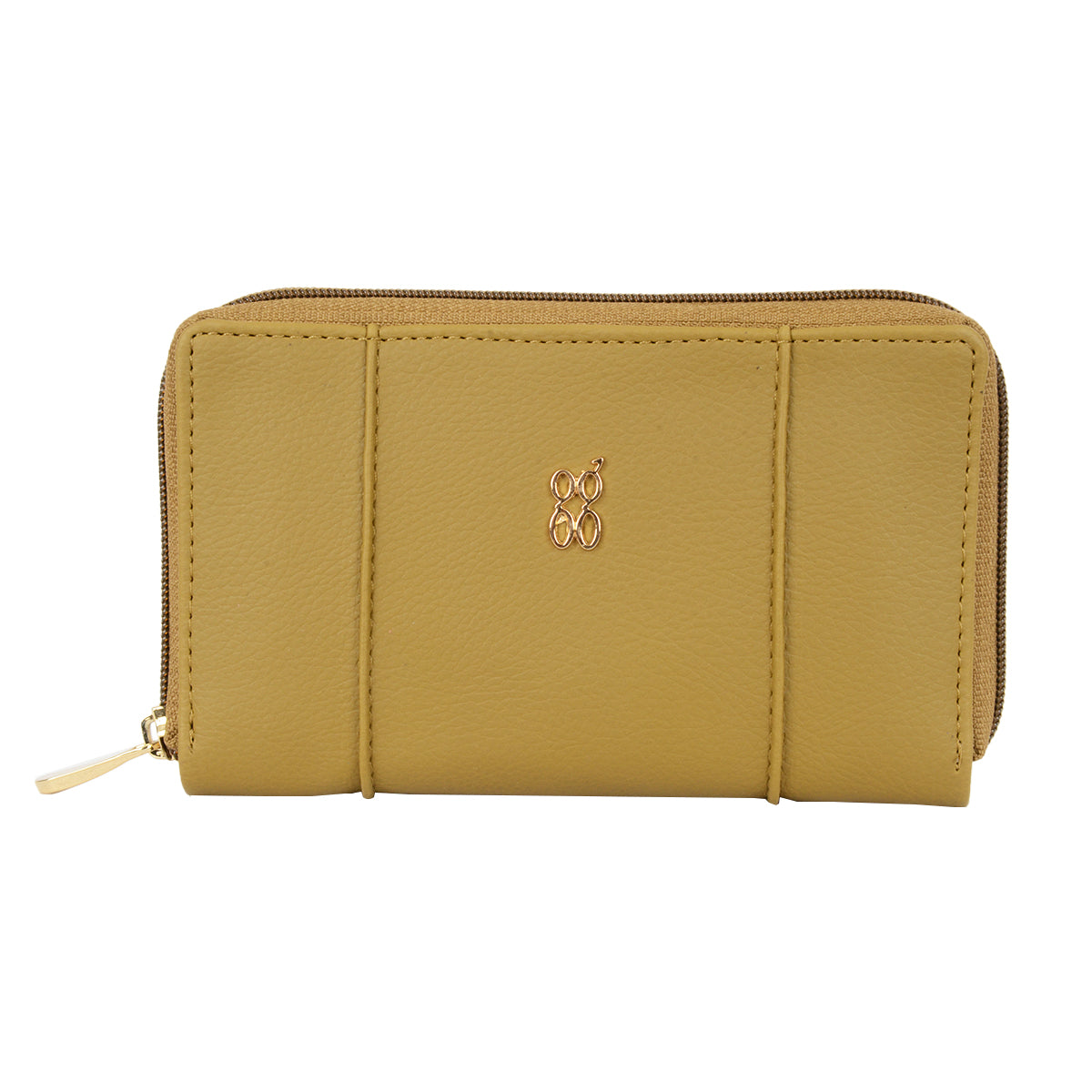 Pudo Green Medium Ziparound Wallet