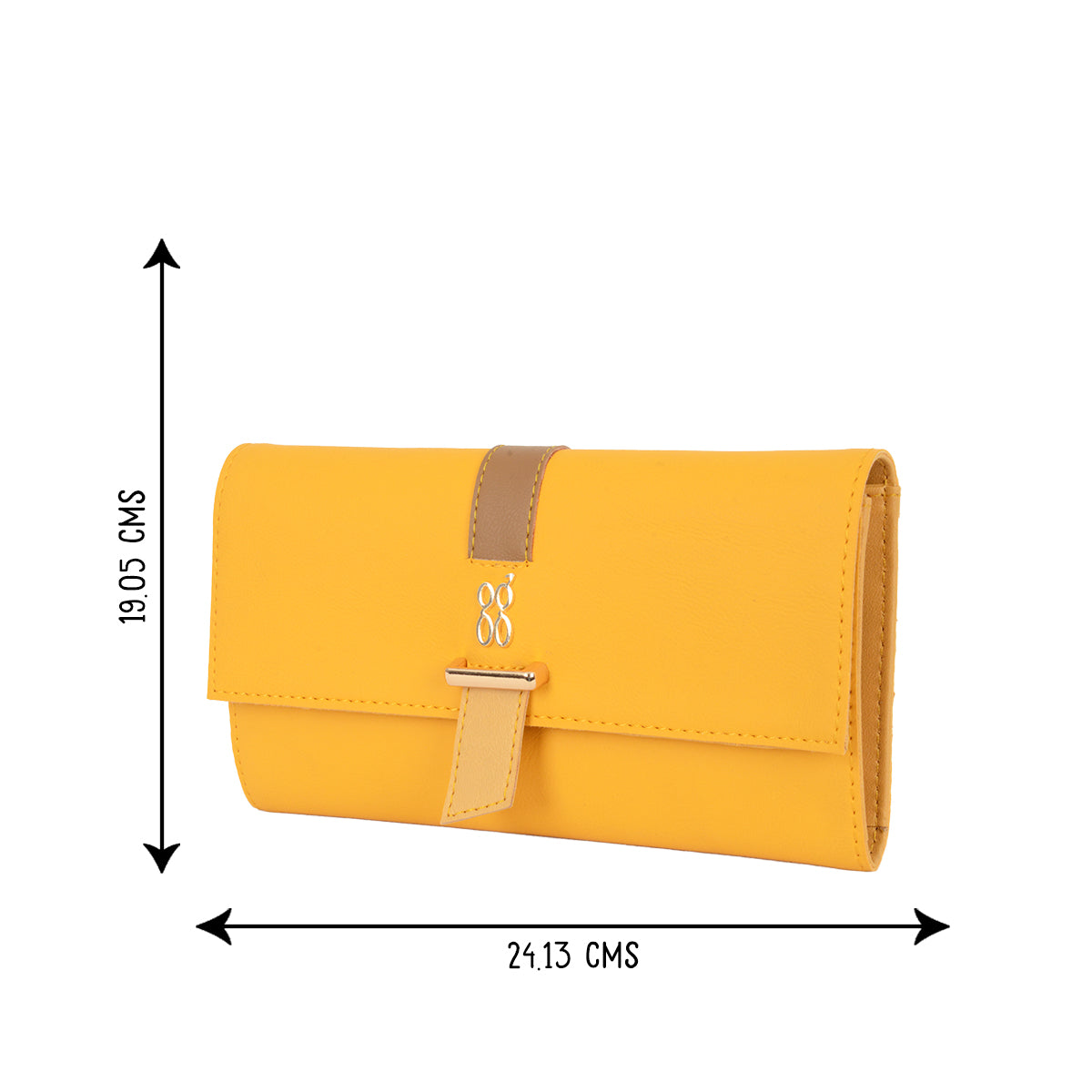 Snowdrop Yellow Large Basic Wallet