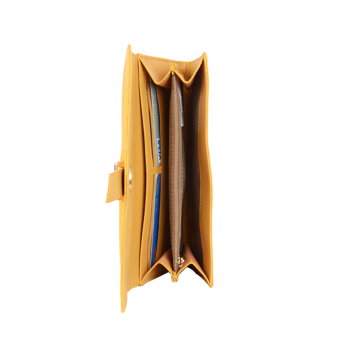 Snowdrop Yellow Large Basic Wallet