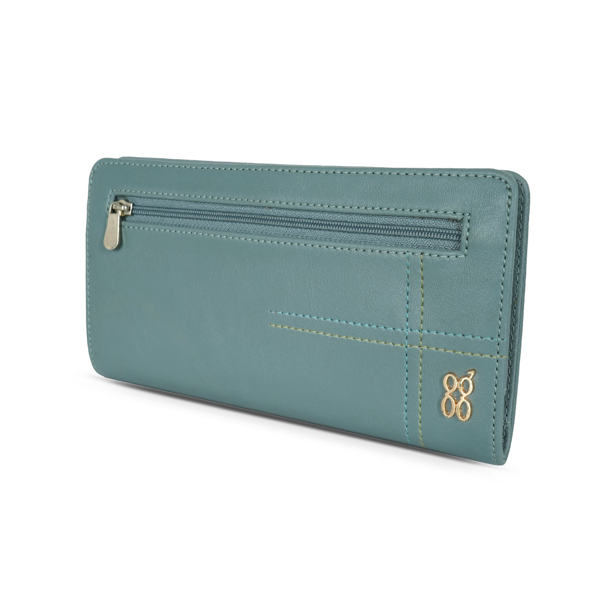 Stall Blue Large Two Fold Wallet