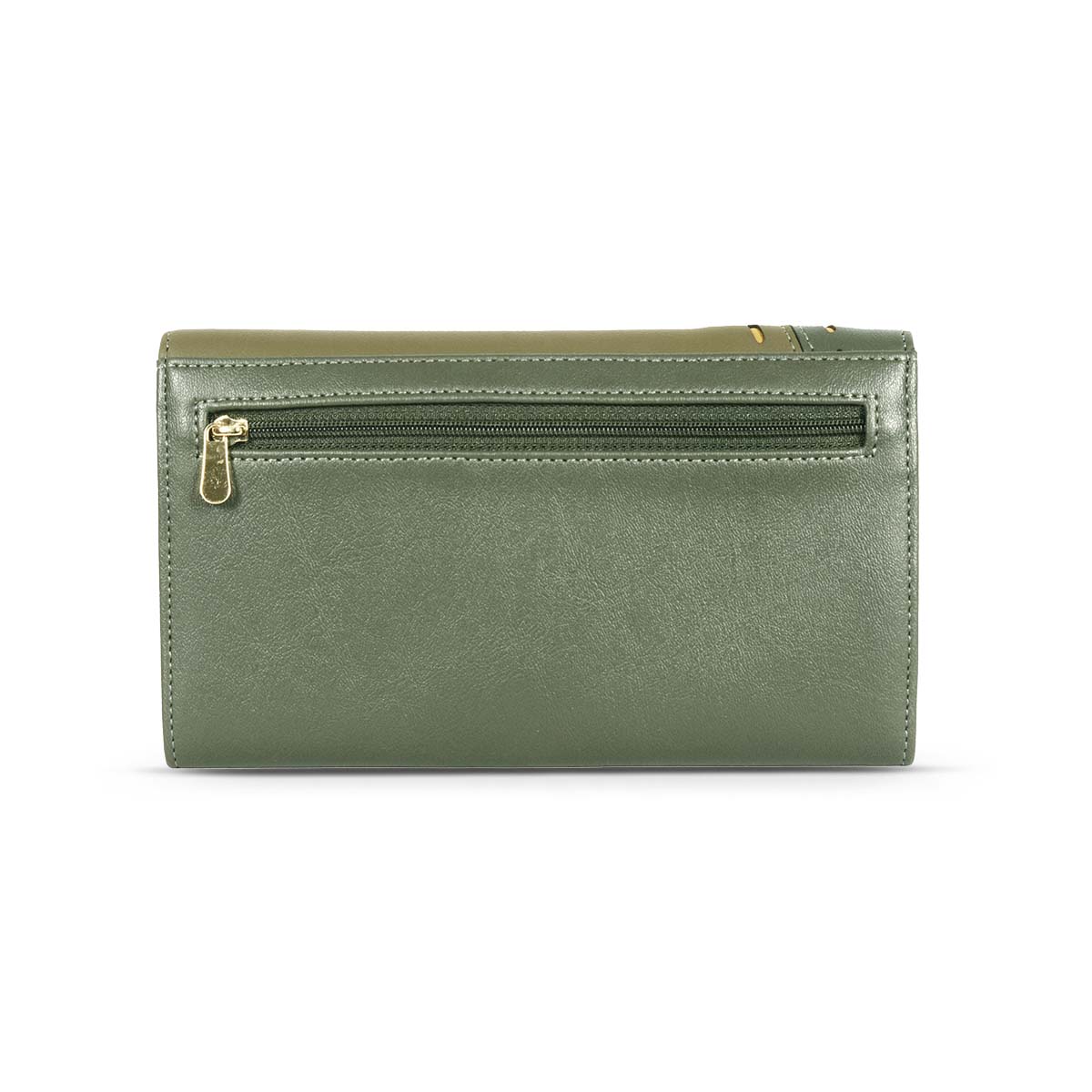 Tactics Green Large Three Fold Wallet