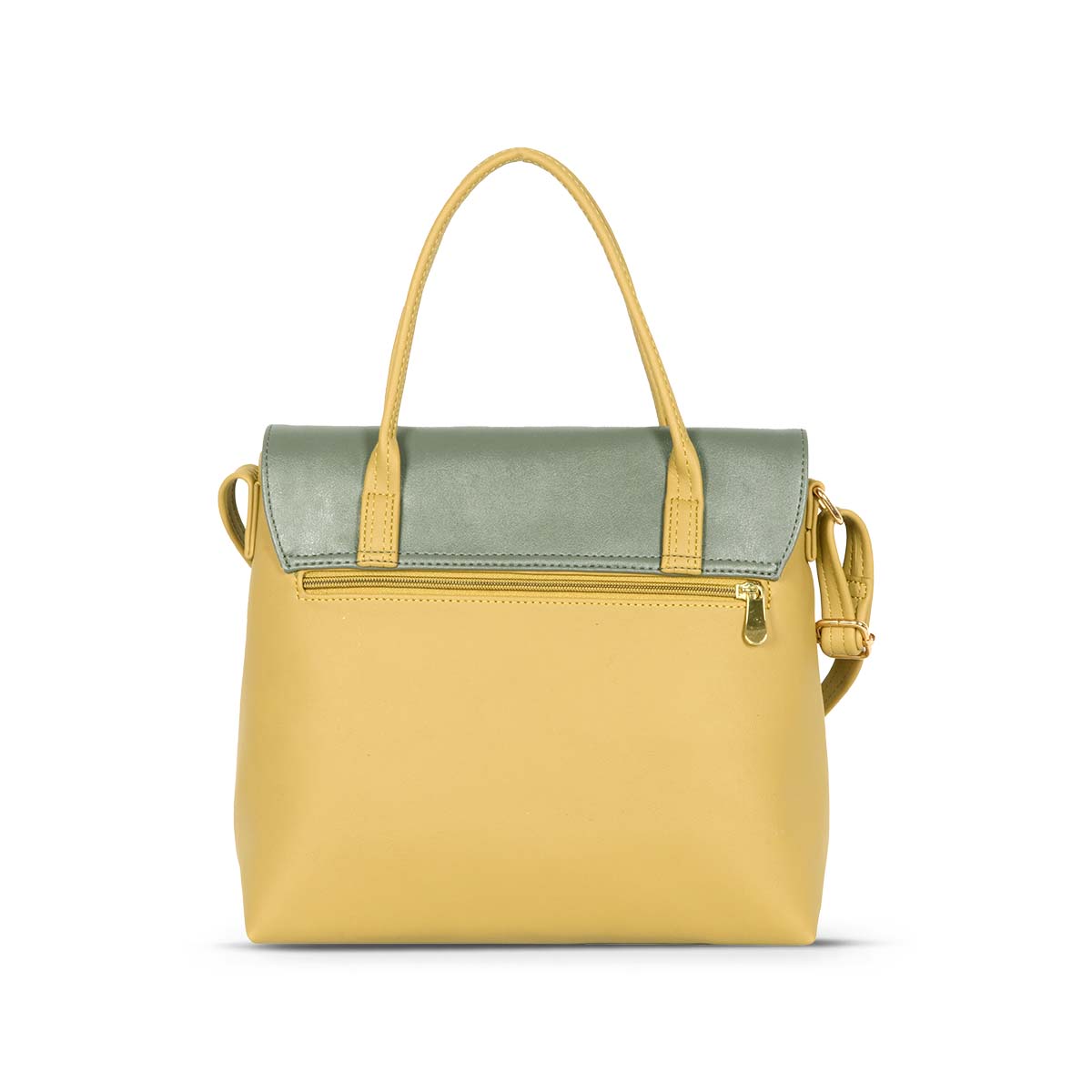 Abeline Yellow Medium Satchel Bag