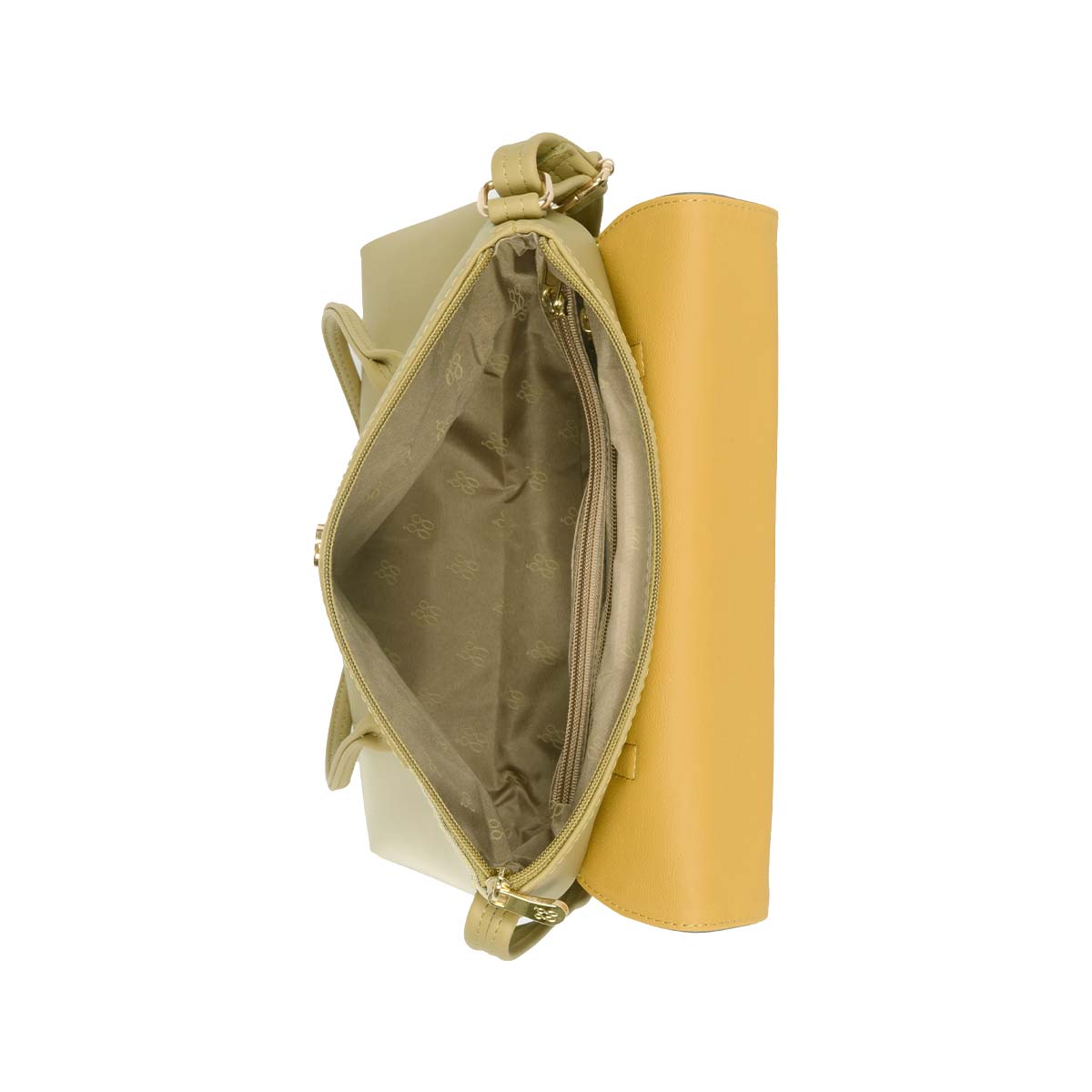 Abeline Yellow Medium Satchel Bag