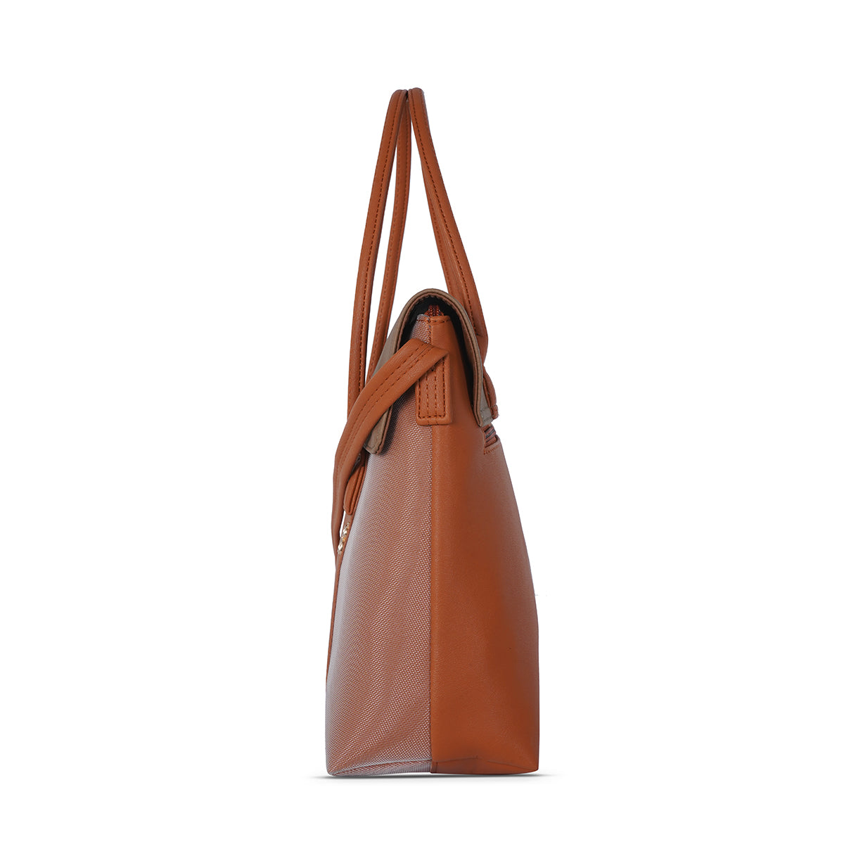 Abeline Tan Medium Satchel Bag