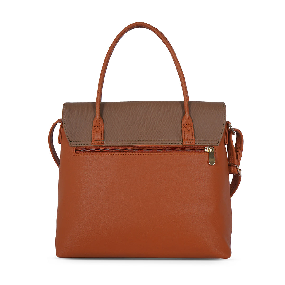 Abeline Tan Medium Satchel Bag