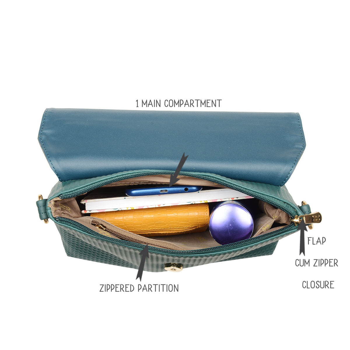 Afro 3T5 Green Small Tote Bags