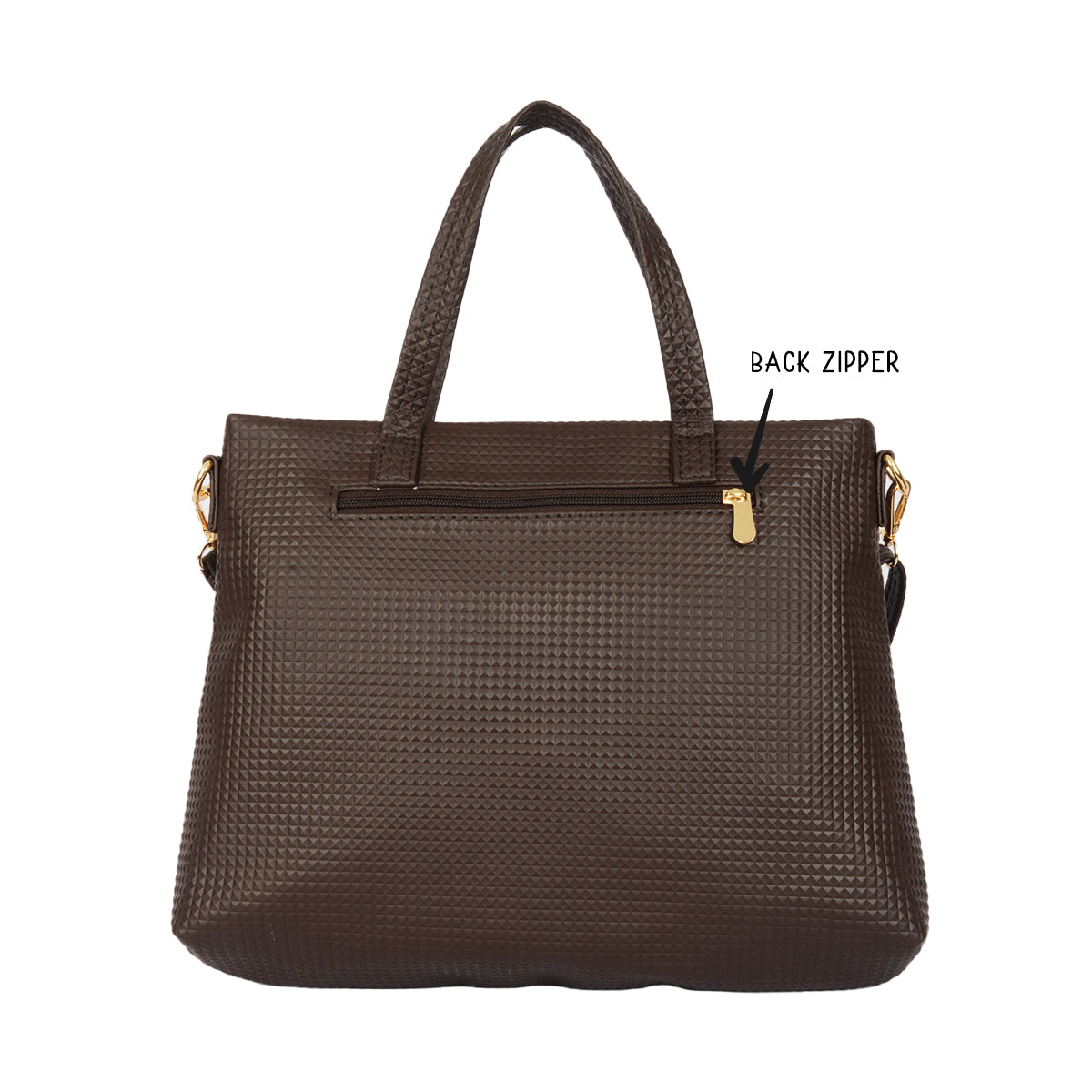 Airy Brown Medium Tote Bag