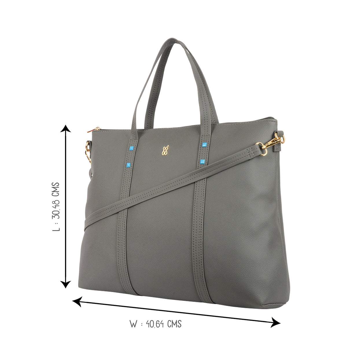 Akkim Grey Large Laptop Laptop Bag