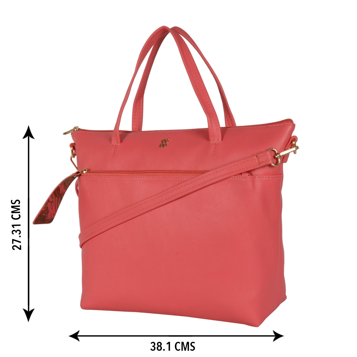 Apple Pink Large Tote Bag