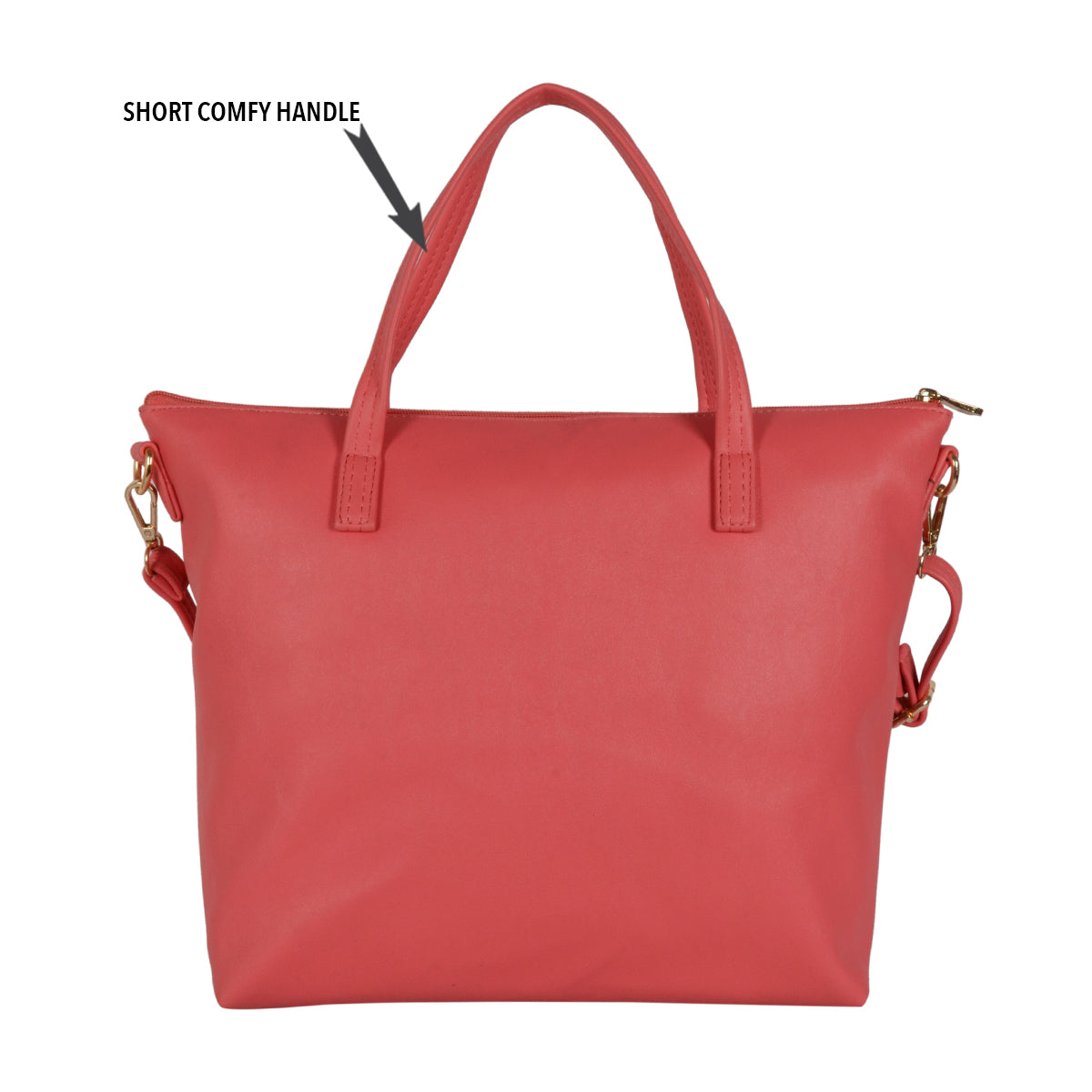 Apple Pink Large Tote Bag