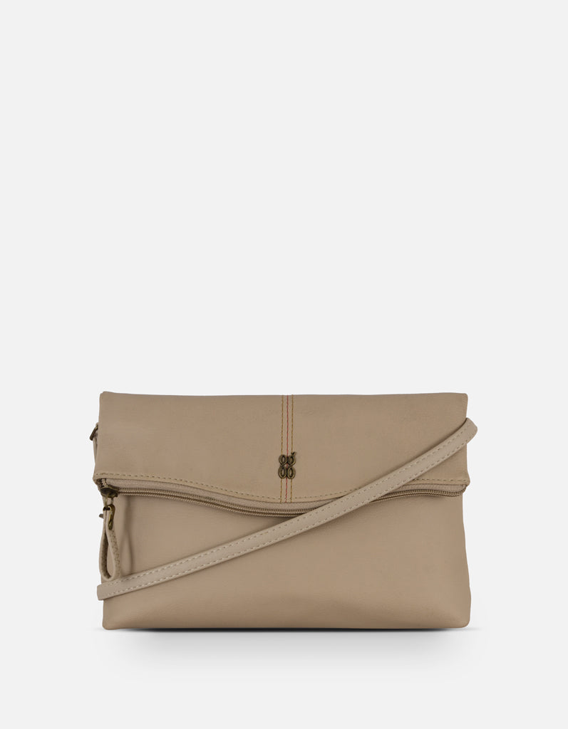 Athens Beige Small Satchel Bag