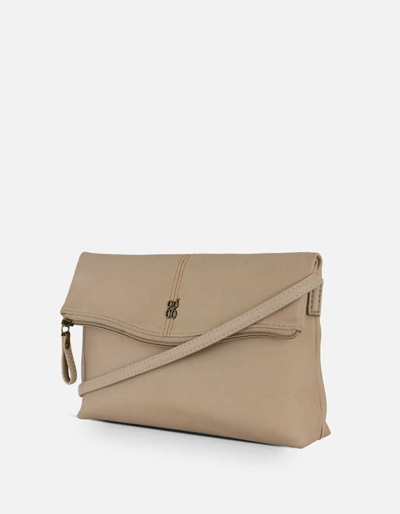 Athens Beige Small Satchel Bag
