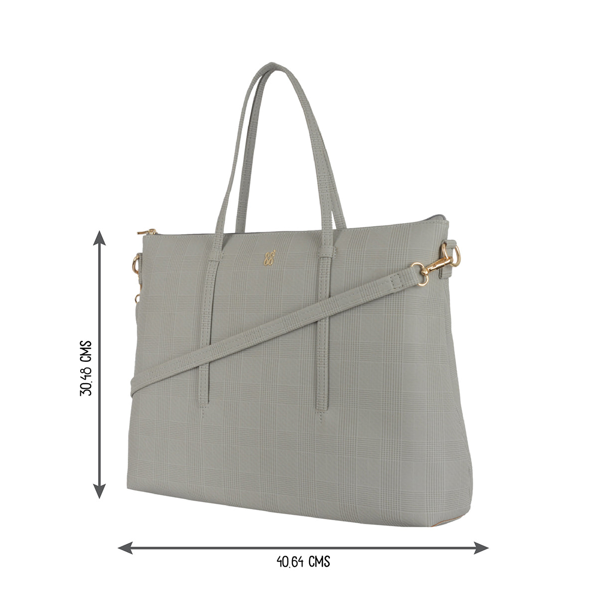 Ayko Grey Large Laptop Tote Bags