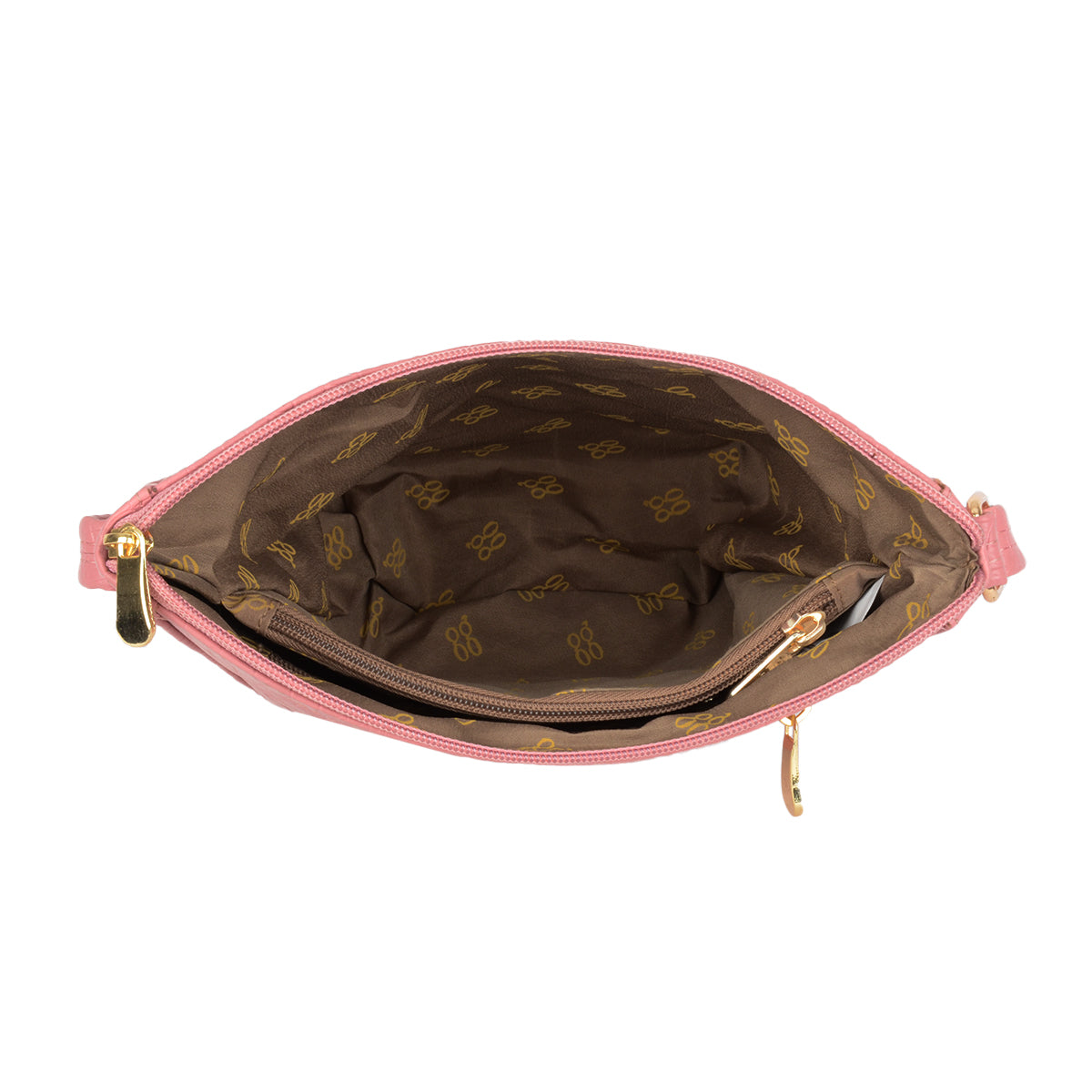 Baptize Pink Small Saddle Handbag