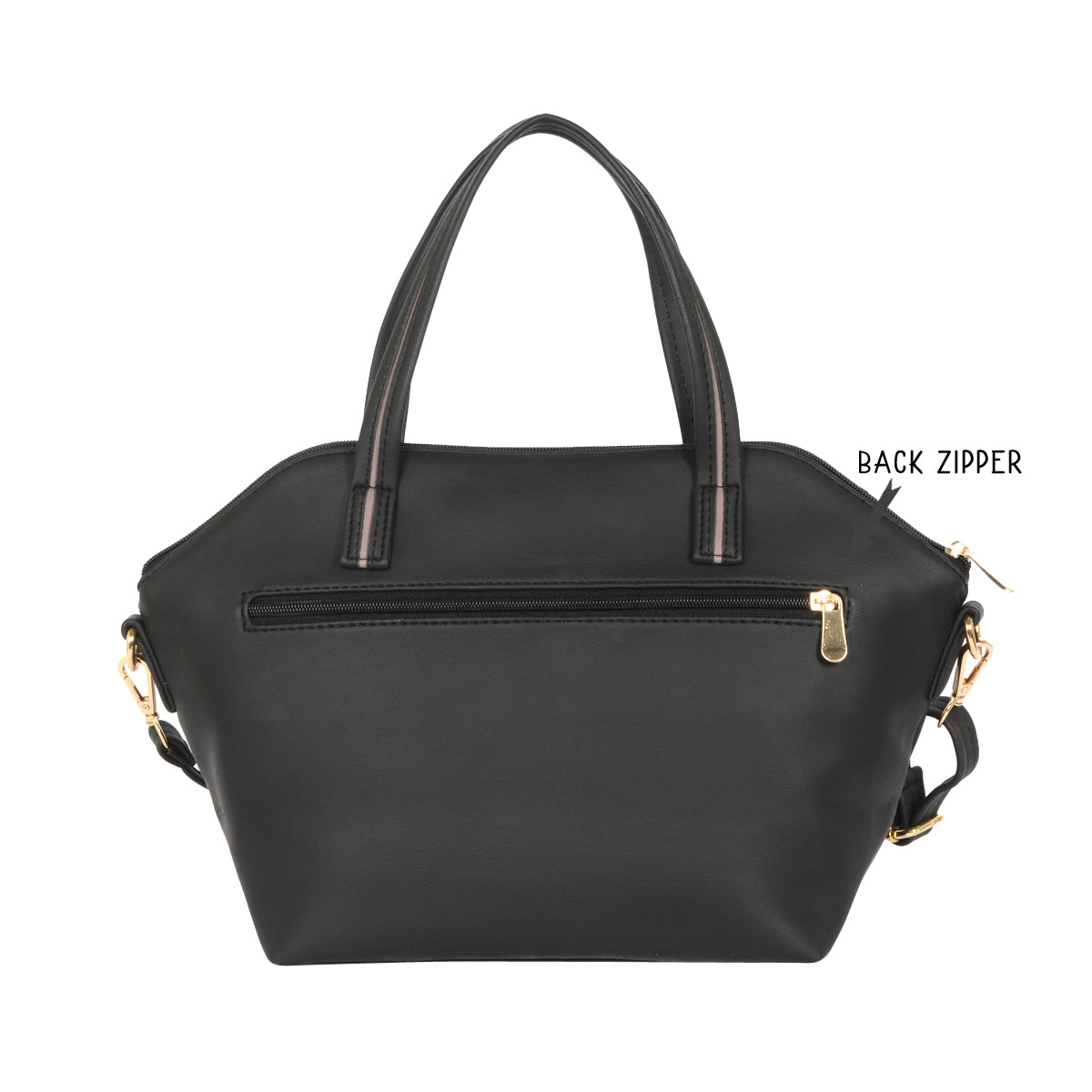 Basil Black Medium Bowling Bag