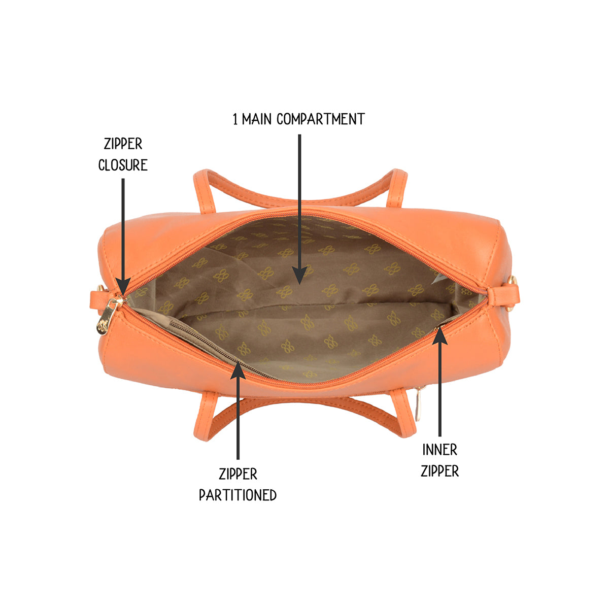 Beats Orange Medium Duffel Bag