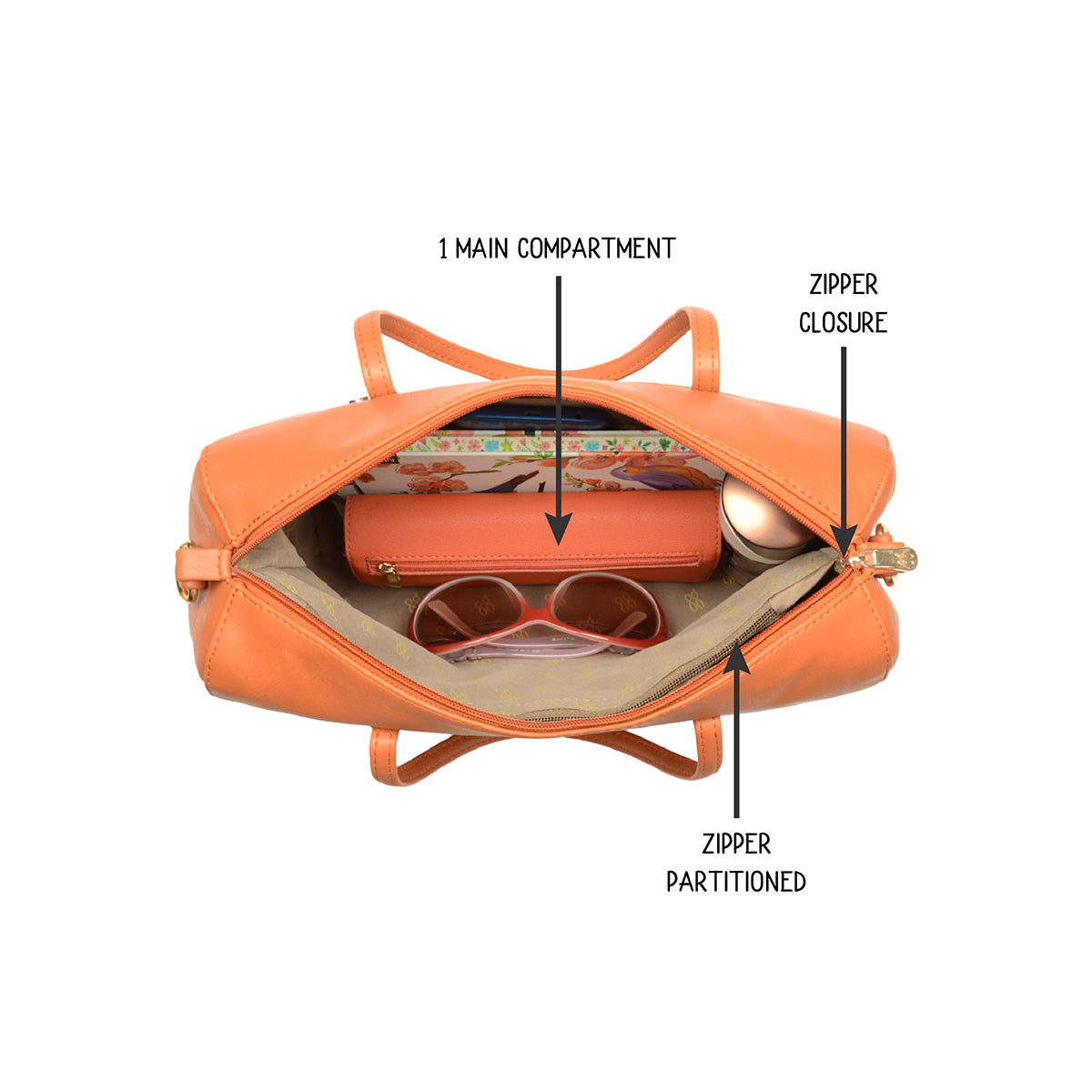 Beats Orange Medium Duffel Bag