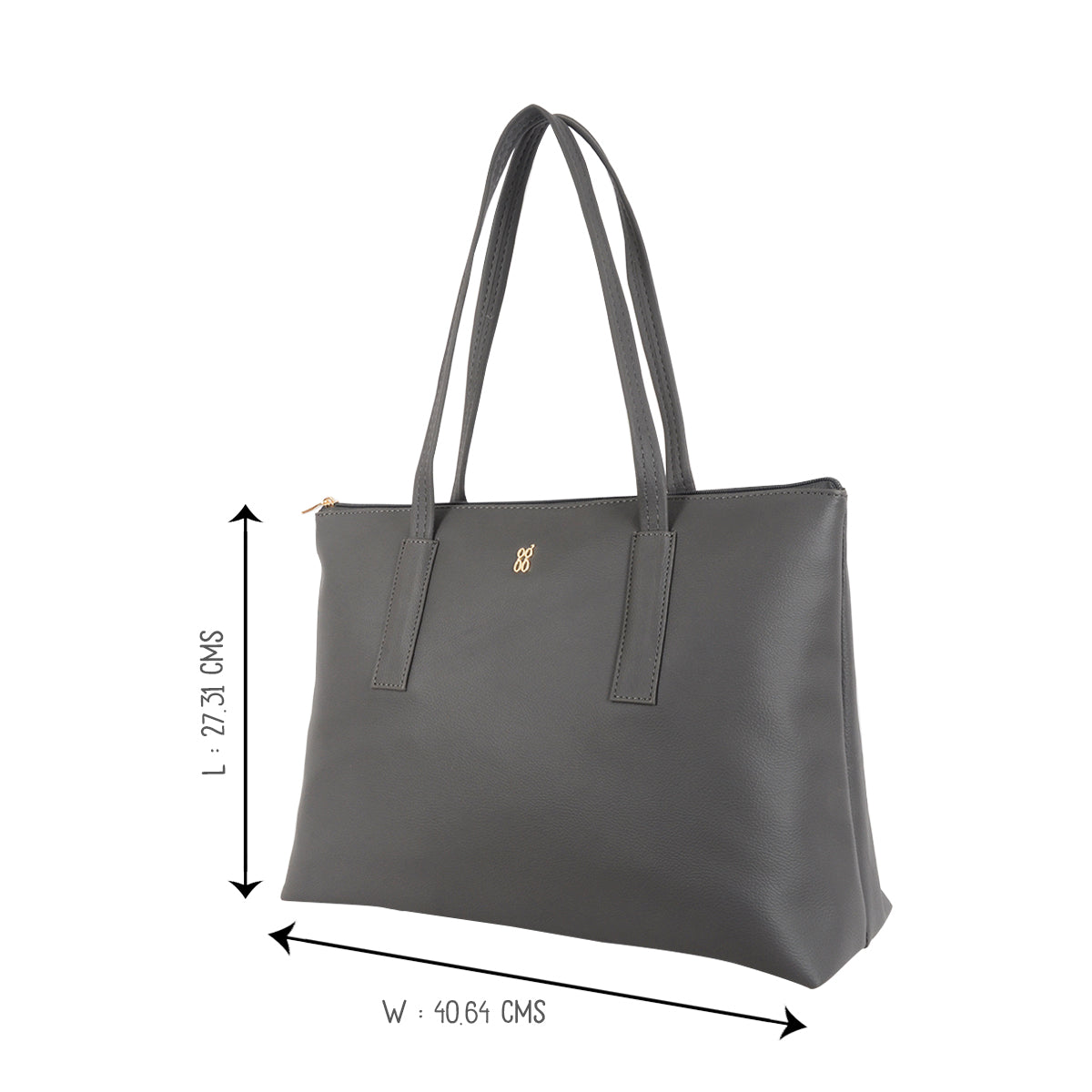 Bip Grey Large Laptop Laptop Bag