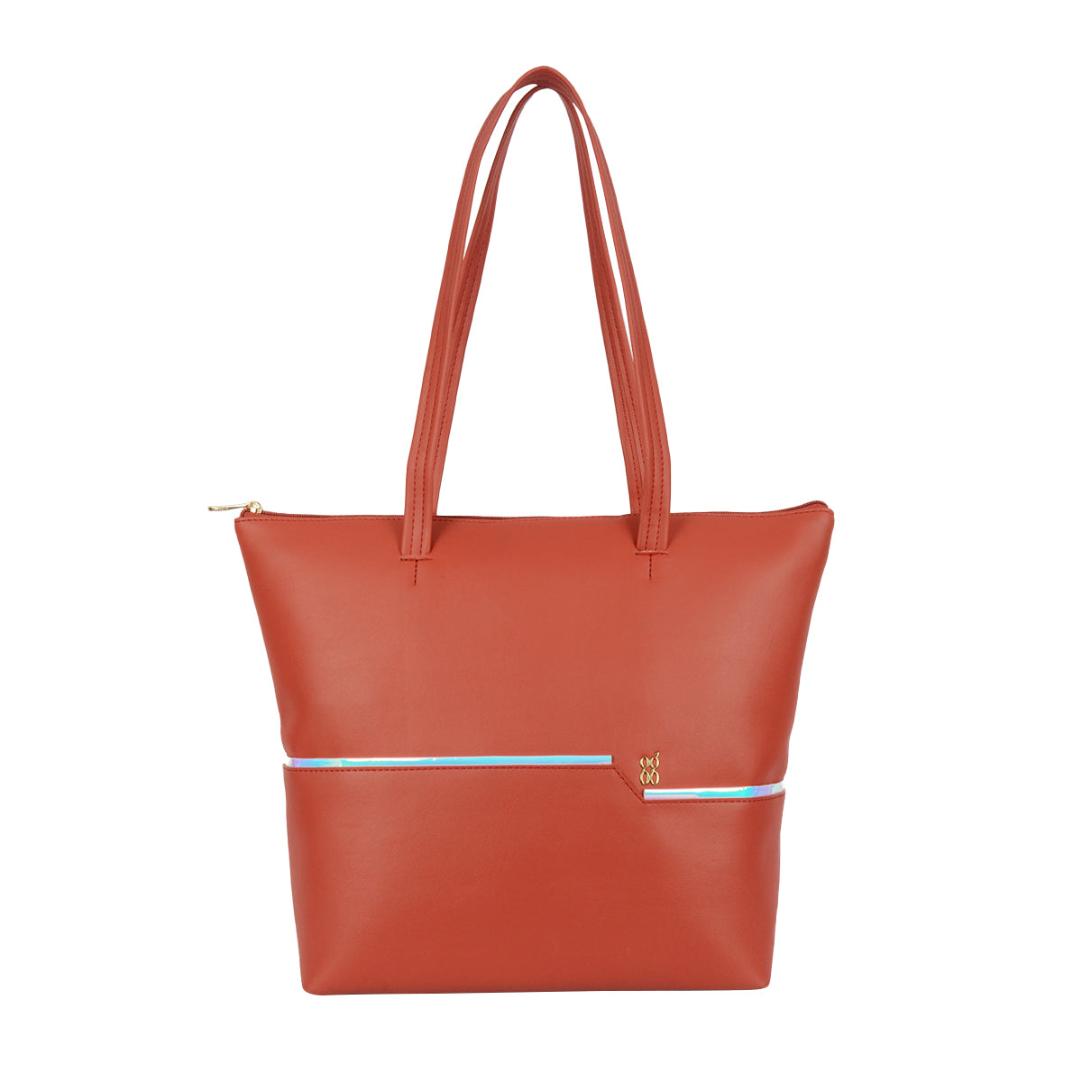 Borivali Red Large Tote Bag