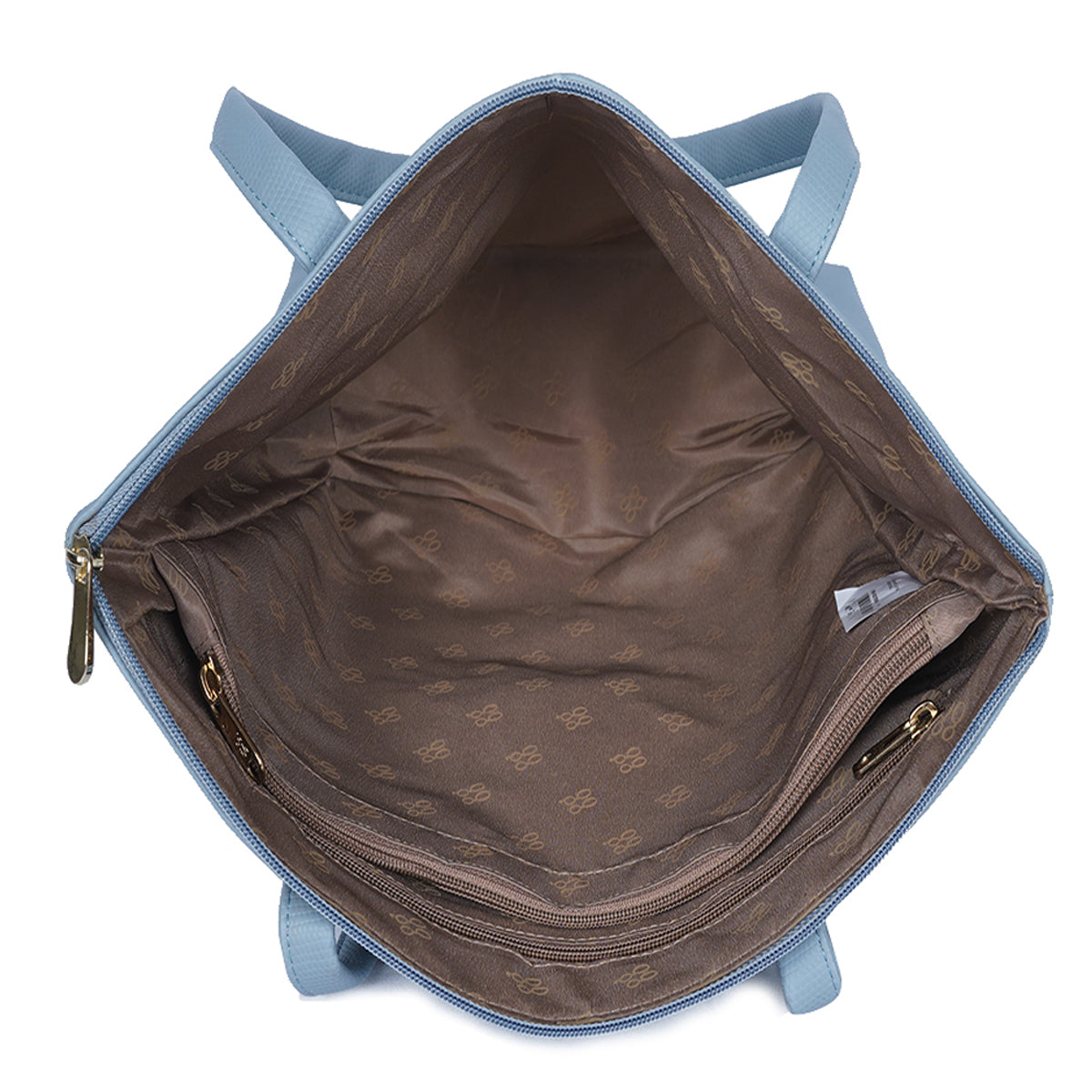 Clear Blue Large Tote Bag