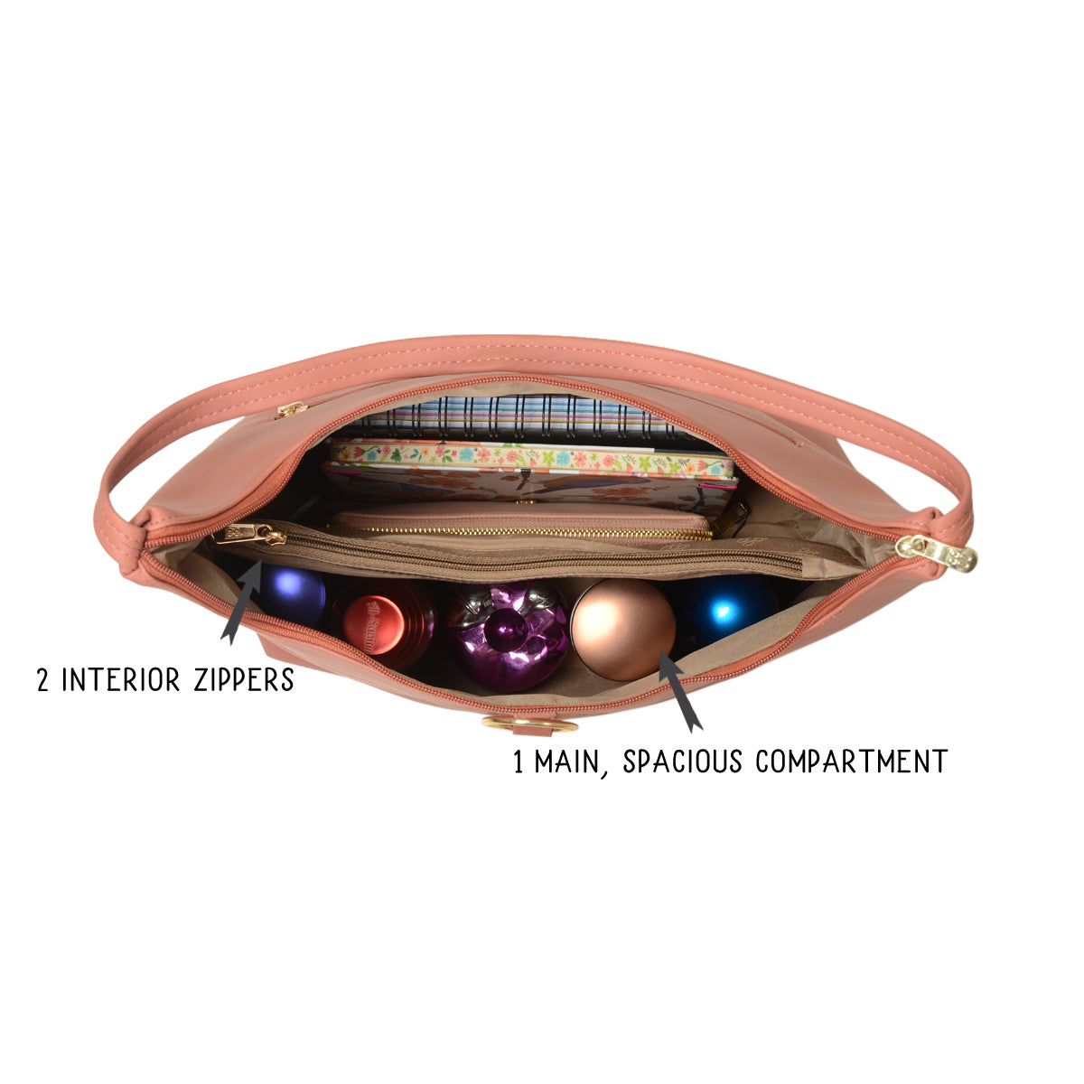 Cody Pink Large Hobo Bags