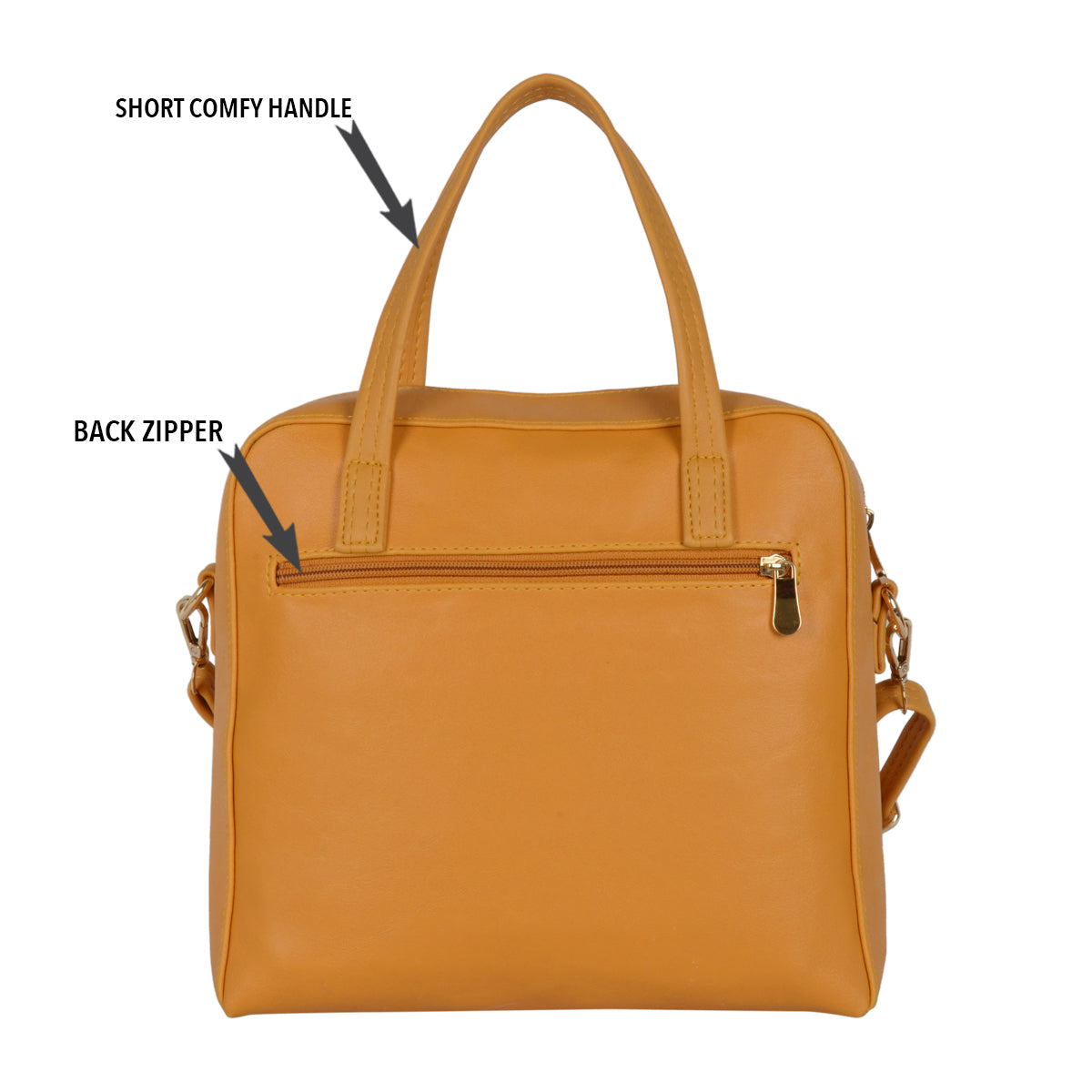 Computer Yellow Small Shoulder Bag