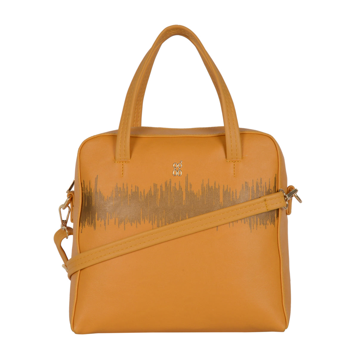 Computer Yellow Small Shoulder Bag