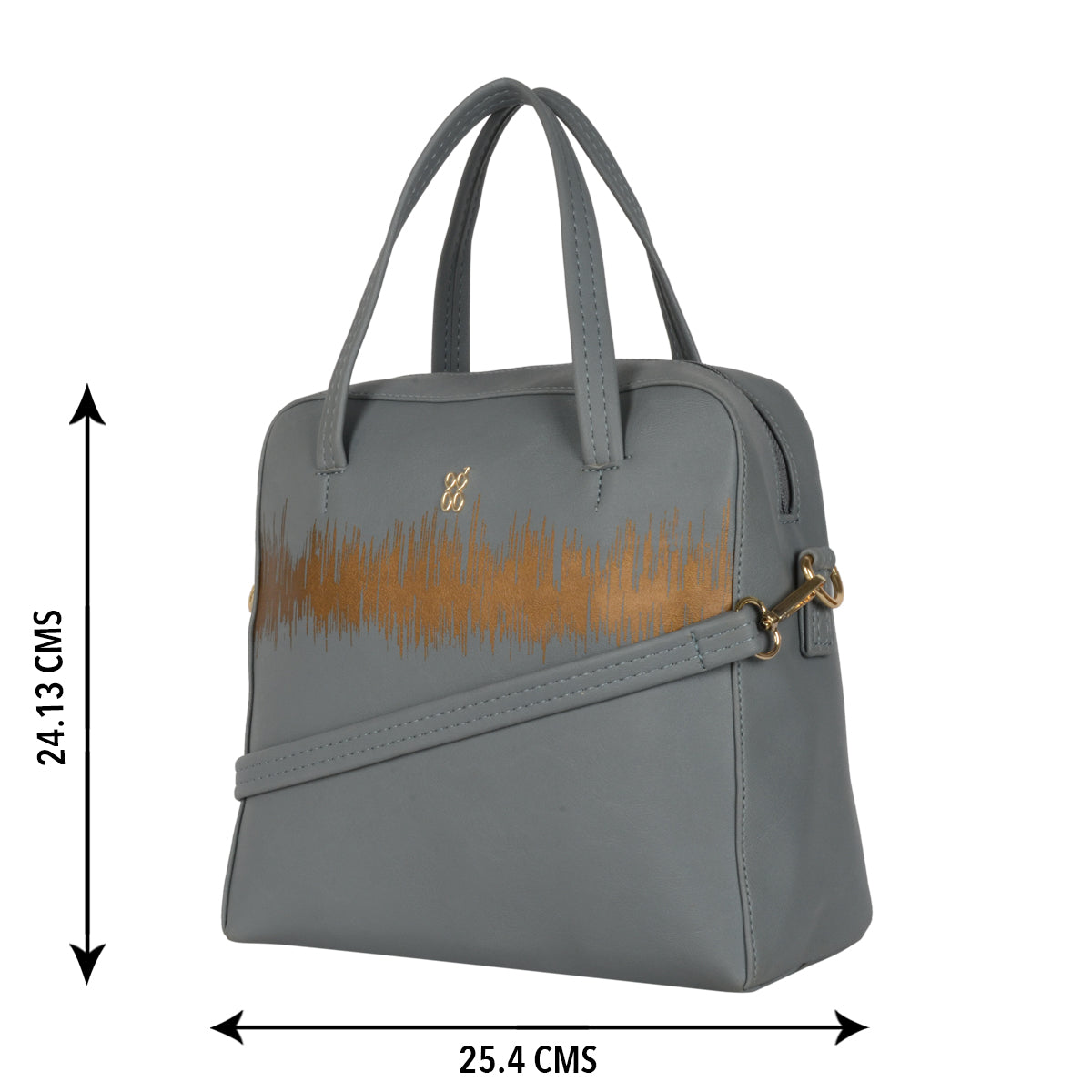 Computer Blue Small Shoulder Bag