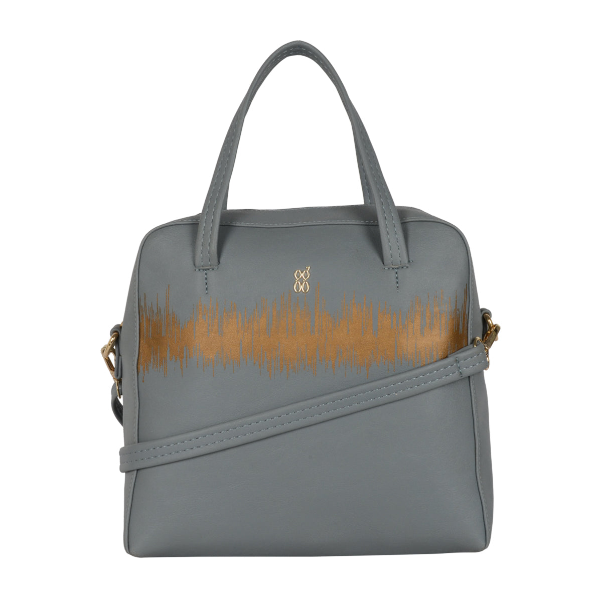 Computer Blue Small Shoulder Bag