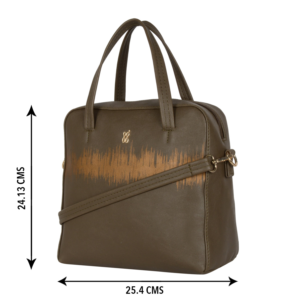 Computer Green Small Shoulder Bag