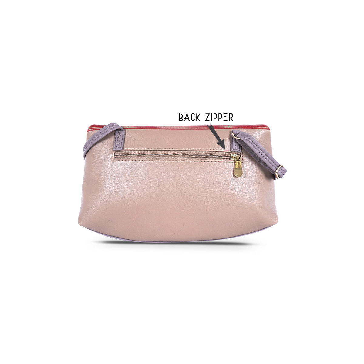 Dapes Purple Small Saddle Bags