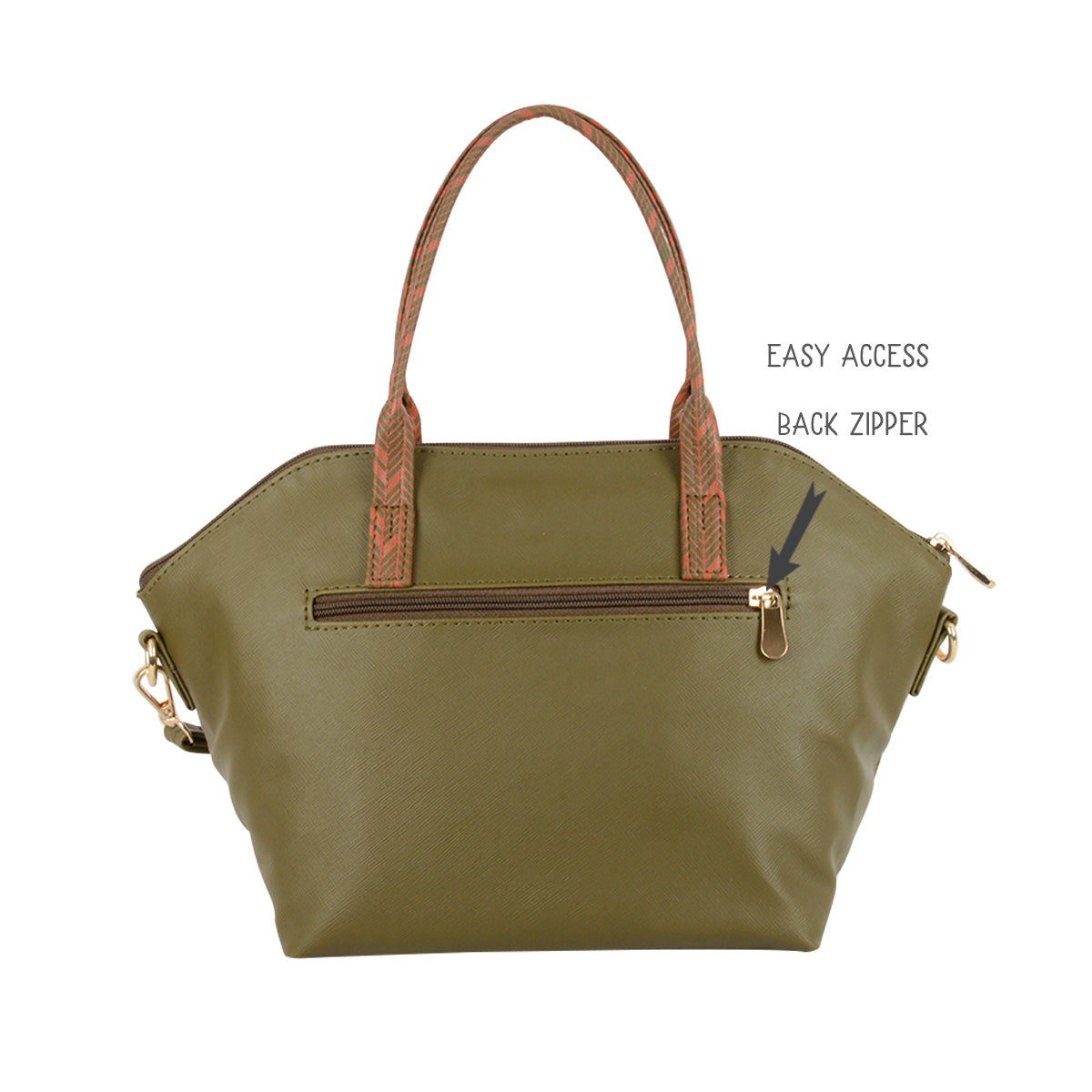 Darn Green Medium Tote Bags-1