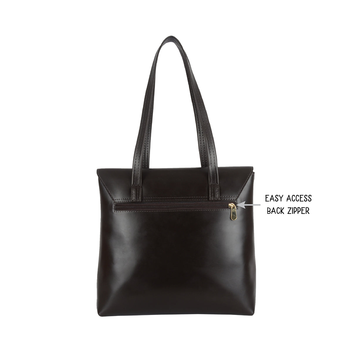 Delgado Brown Medium Satchel Bags