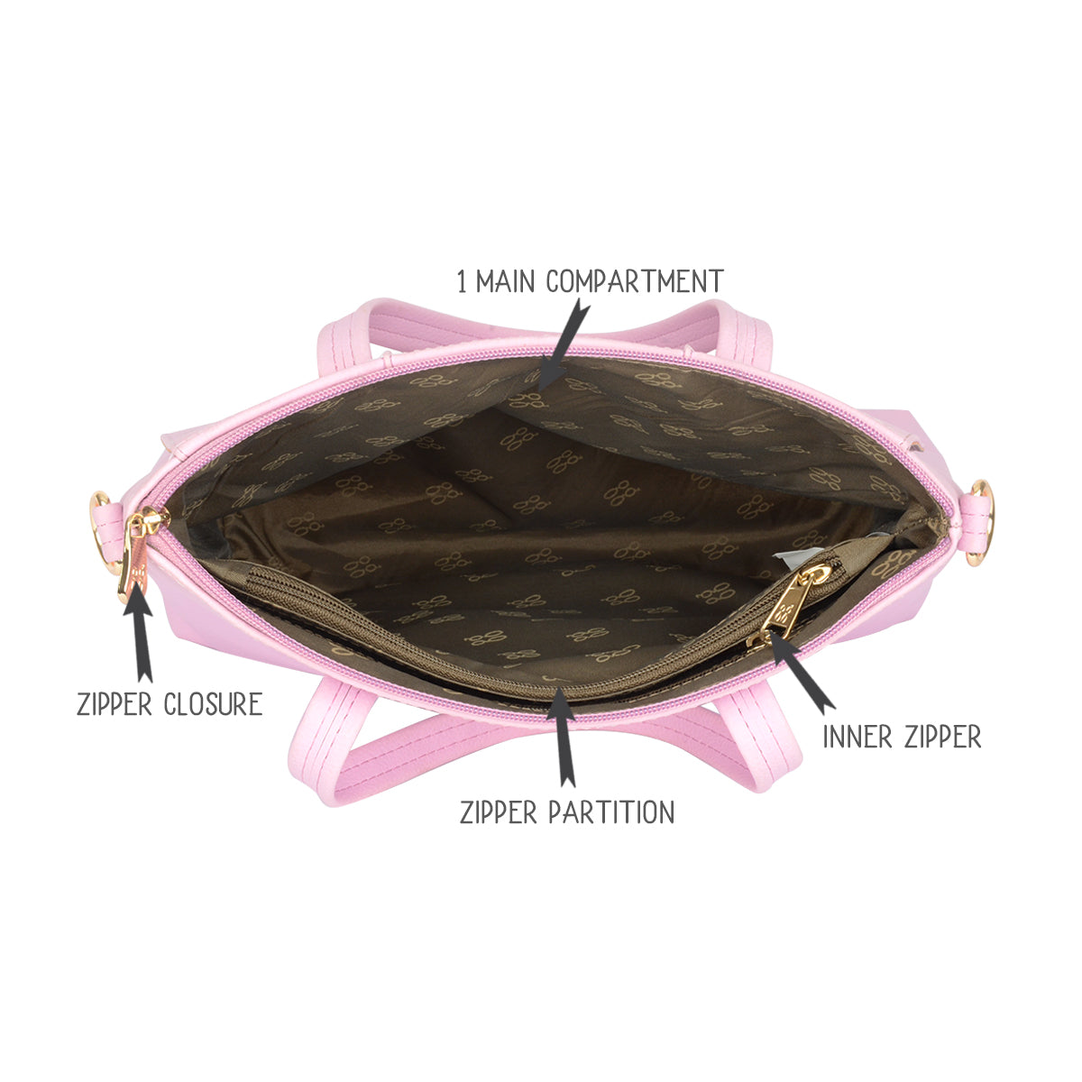 Dory Pink Medium Tote Bag