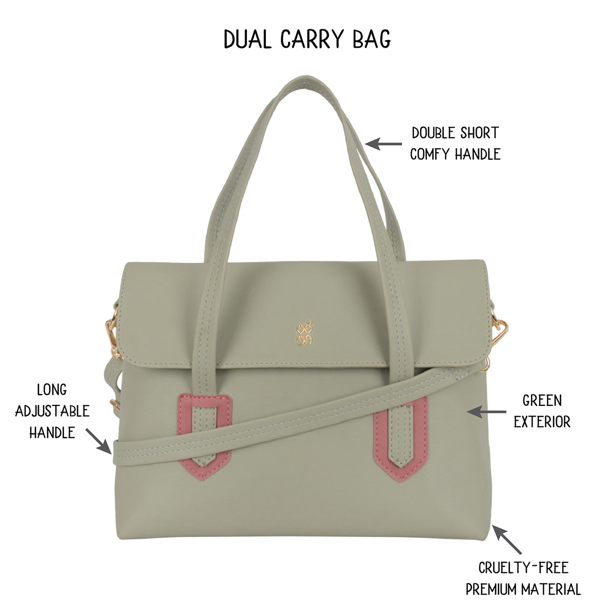 Elliot Green Small Satchel Bags