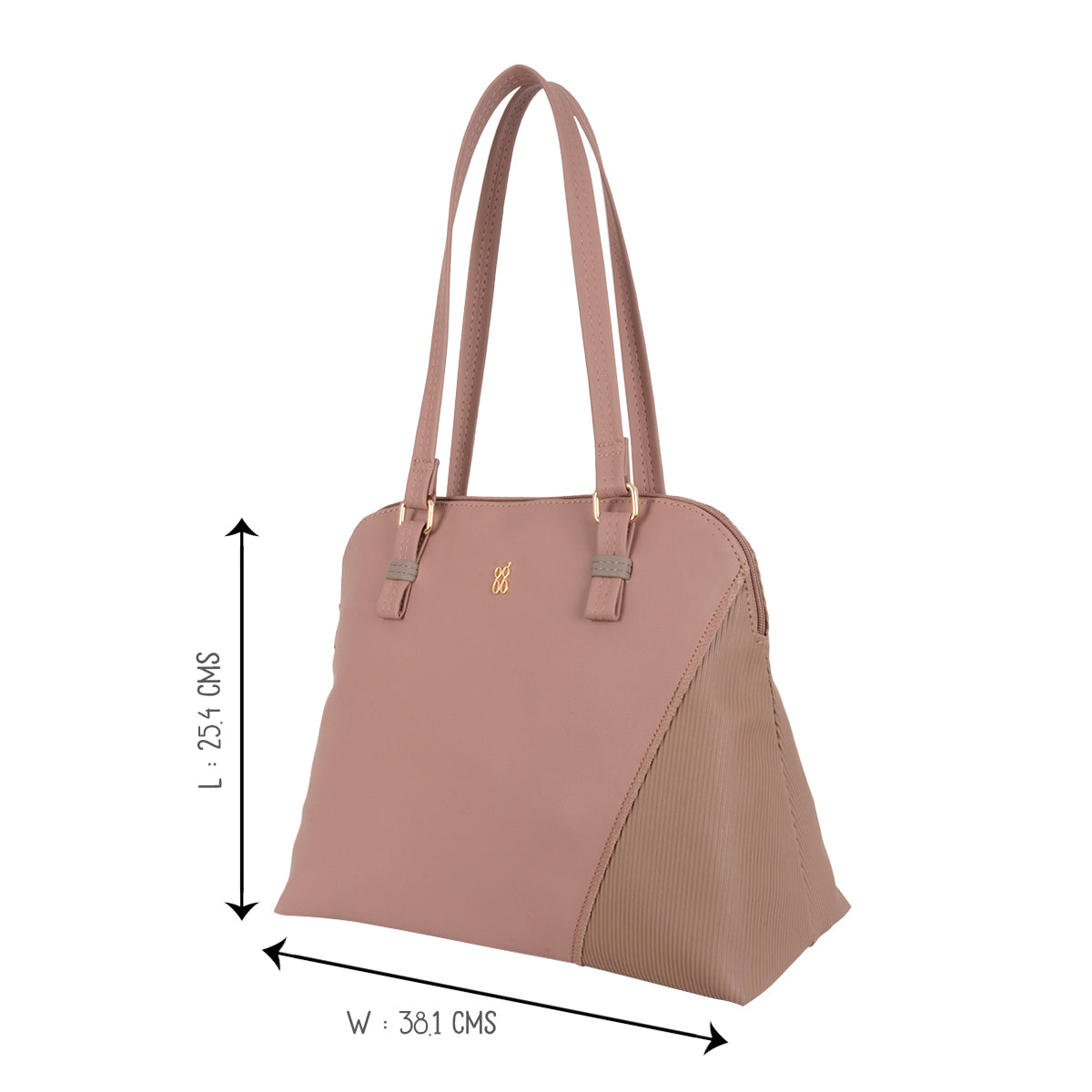 Equity Pink Large Shoulder Bag